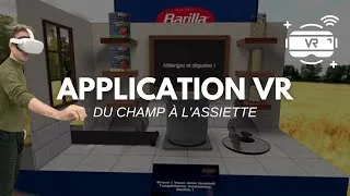 Miniature : Barilla VR : L'Expérience Immersive du Blé à l'Assiette | Réalité Virtuelle par 3Dcreation