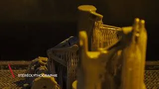 Miniature : 3D Prod : Maquette 3D d'un train d’atterrissage en Stéréolithographie.