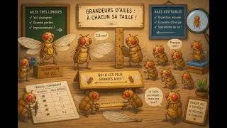 Miniature : Exercices monohybridisme : drosophile