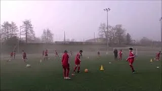 Miniature : Prise de balle et enchainement - Exercice d'échauffement