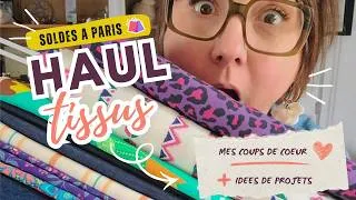 Miniature : FOIRES AUX COUPONS.....JE N'AI PAS ETE RAISONNABLE ! #haul #tissus #couture