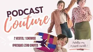 Miniature : ✂️BILAN COUTURE: 2 vestes, 1 chemise… et presque zéro chute !? #couture #patchwork