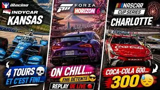 Miniature : iRacing 🏁 | IndyCar ratée → détente FH6 → Coca-Cola… 300 😅