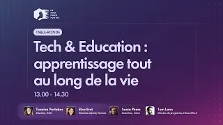 Miniature : Tech & Éducation : apprentissage tout au long de la vie - La Tech pour Toutes