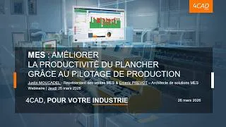 Miniature : Webinaire : améliorer la productivité du plancher grâce au pilotage de production