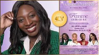 Miniature : 4EV EVENT : 🌷 FEMME CROIS EN TOI avec Souba MAGASSA 