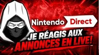 Miniature : Live NINTENDO DIRECT du 09/06/2026 : ma réaction aux annonces!