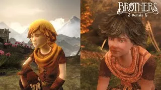 Miniature : Brothers : A Tale of Two Sons Remake | Trailer de comparaison