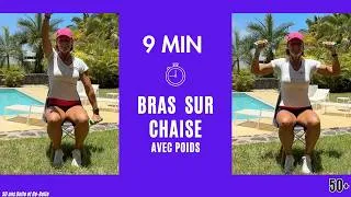 Miniature : 9 MIN SUR CHAISE | Renforcer les bras avec poids 50+