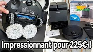 Miniature : Ecovacs T30C Aspirateur, serpillière rotative, relevable et qui va dans les coins pour 225E  BRAVO !