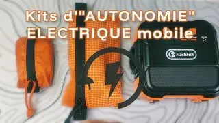 Miniature : BLACKOUT, EDC, Voyage: kit D'AUTONOMIE ÉLECTRIQUE - FlashFish A101, InCharge, ...