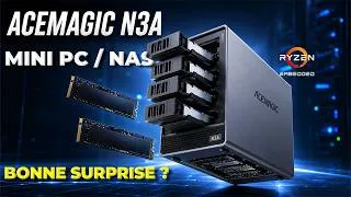 Miniature : Test Acemagic N3A : La VÉRITÉ sur ce NAS 4 Baies à 269€ !