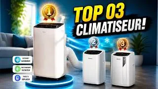 Miniature : TOP 3 Meilleurs Climatiseurs Mobiles ❄️🔥 (Silencieux, Puissants et Économiques) 2026
