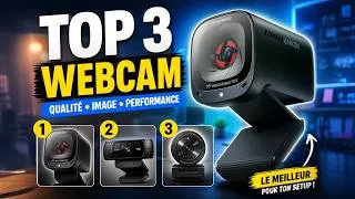 Miniature : TOP 3 des MEILLEURES WEBCAMS en 2026 📷 (Télétravail, Streaming & Visio Pro)