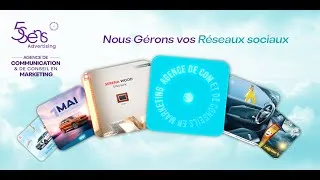 Miniature : Gestion des Réseaux Sociaux : Stratégie & Création de Contenu | 5 Sens Advertising Tunisie