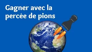 Miniature : Gagner en finale avec la percée de pions