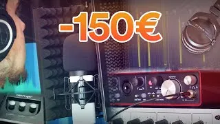 Miniature : LE MEILLEUR SETUP HOME STUDIO À -150€ 🎧 + CONSEILS RAP/CHANT (Update 2024)