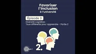 Miniature : #3 Diversité cognitive : Tous différents pour apprendre - Partie 2