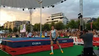 Miniature : Armand Duplantis 6.10m - Men pole vault - Athletissima 2022 Lausanne
