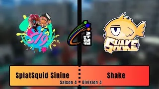 Miniature : [CAST] Ligue ebTV Saison 4 Division 4 - SplatSquid Sinine vs Shake