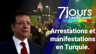 Miniature : Arrestations et manifestations en Turquie