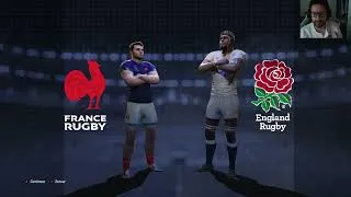 Miniature : FRANCE - ANGLETERRE sur Rugby 25 (Test Nouvelle MAJ)