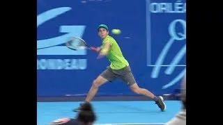 Miniature : Geoffrey Blancaneaux au tournoi ATP Challenger d'Orleans