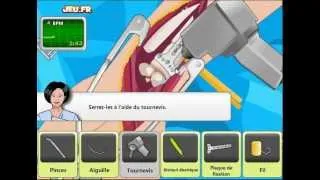 Miniature : Opération chirurgicale de bras - Jeu flash/Animation