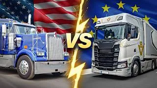 Miniature : CAMIONS : USA vs EUROPE, le DUEL !