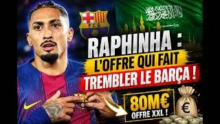 Miniature : 🚨 RAPHINHA SUR LE DÉPART ? L’Arabie Saoudite prépare une offre MONSTRUEUSE de 80 M€ ! 🔥