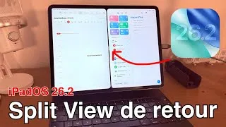 Miniature : iPadOS 26.2 Beta - Split View de Retour 🤩