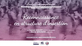 Miniature : Badgez vos compétences : Reconnaissance en structure d'insertion