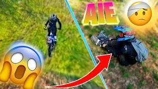Miniature : Je me suis PÉTÉ la JAMBE en MOTO...