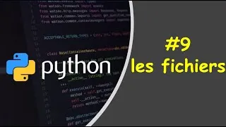 Miniature : Comprendre Python #9 : les fichiers  / فهم بايثون بالدارجة : التعامل مع الملفات