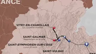 Miniature : Parcours du Tour de l'Avenir 2025