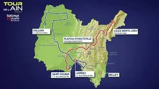 Miniature : Parcours du Tour de l'Ain - Solimut Mutuelle de France 2025