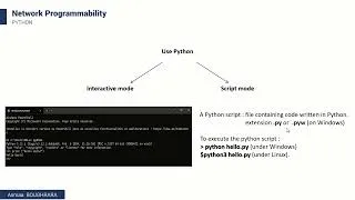 Miniature : 1-Network Programmability : Python