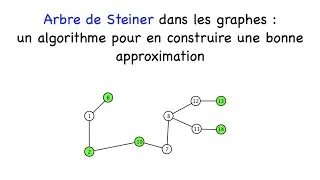 Miniature : Arbre de Steiner dans les graphes : un algorithme interessant -