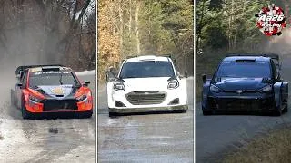 Miniature : Best of WRC Test Rallye Monte Carlo 2026 - Ogier Neuville Evans Fourmaux Solberg McErlean Armstrong