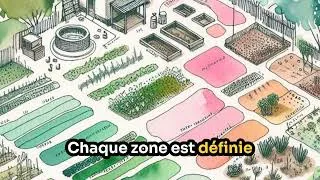 Miniature : Zones en permaculture