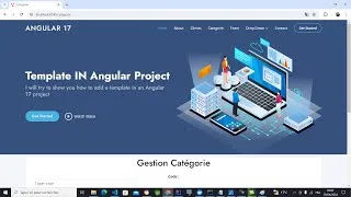 Miniature : How to Add Template in Angular17 Project