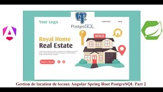 Miniature : Gestion de location de Locaux Angular Spring Boot PostgreSQL Part 2