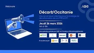 Miniature : Webinaire Décarb'Occitanie