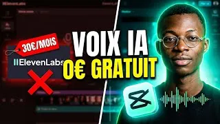Miniature : Ne paye plus ElevenLabs : voix IA gratuite avec CapCut”