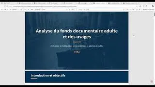 Miniature : Analyse d'un fonds documentaire et création d'une présentation en utilisant des outils d'IA