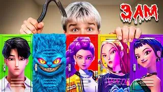 Miniature : N'OUVRE JAMAIS TOUS LES CASIERS DE KPOP DEMON HUNTERS À 3 HEURES DU MATIN !!
