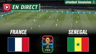Miniature : 🔴Live- France vs Senegal | FIFA World Cup 2026 | eFootball PES21 Simulation