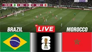 Miniature : 🔴 EN DIRECT Aujourd'hui : Brésil vs Maroc | Coupe du Monde de la FIFA 2026 | Gameplay eFootball