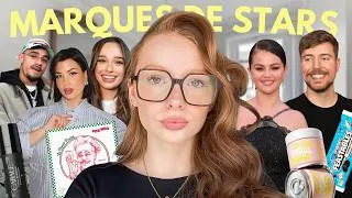 Miniature : JE TESTE LES MARQUES DES CÉLÉBRITÉS (MrBeast, Selena Gomez, Squeezie, Andie Ella...)