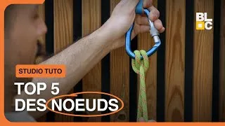 Miniature : Nœuds d'escalade : Mes 5 indispensables !